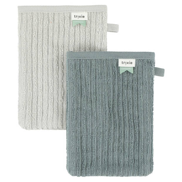   Washandjes 2-pack - Hush Petrol