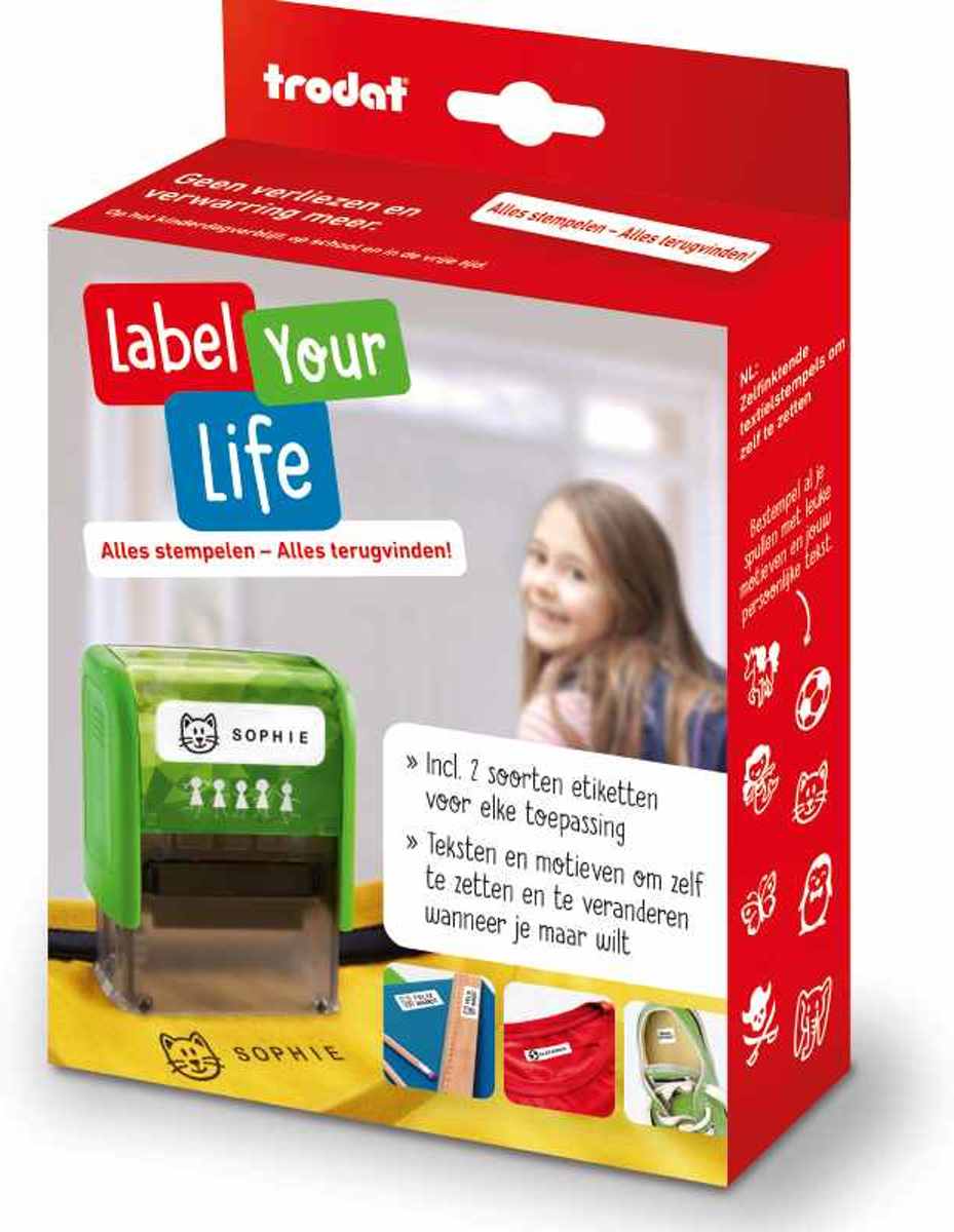 Label your life stempel