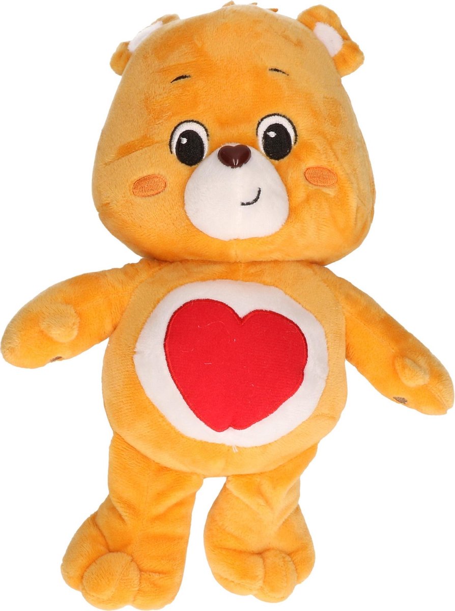   pluche knuffel oranje 28 cm - Cartoon knuffels - Troetelberen