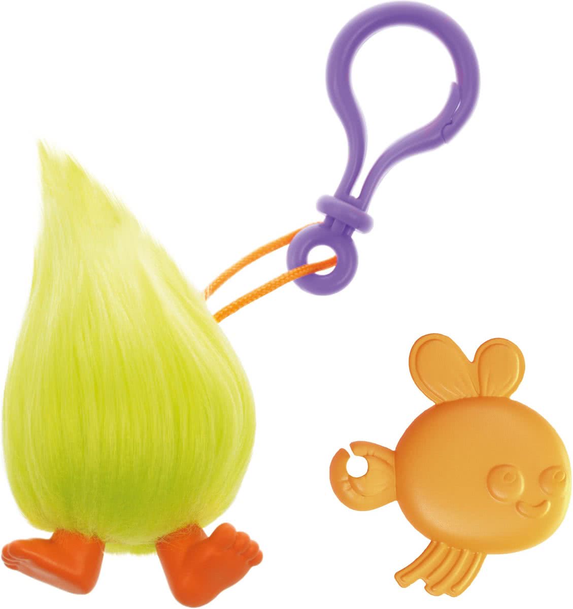 Trolls Fuzzbert Sleutelhanger - 10 cm