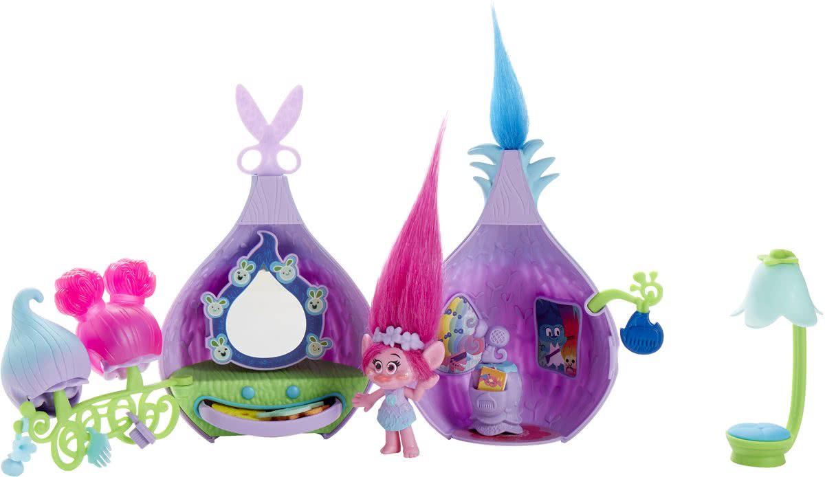 Trolls Poppys Haarsalon - Speelset