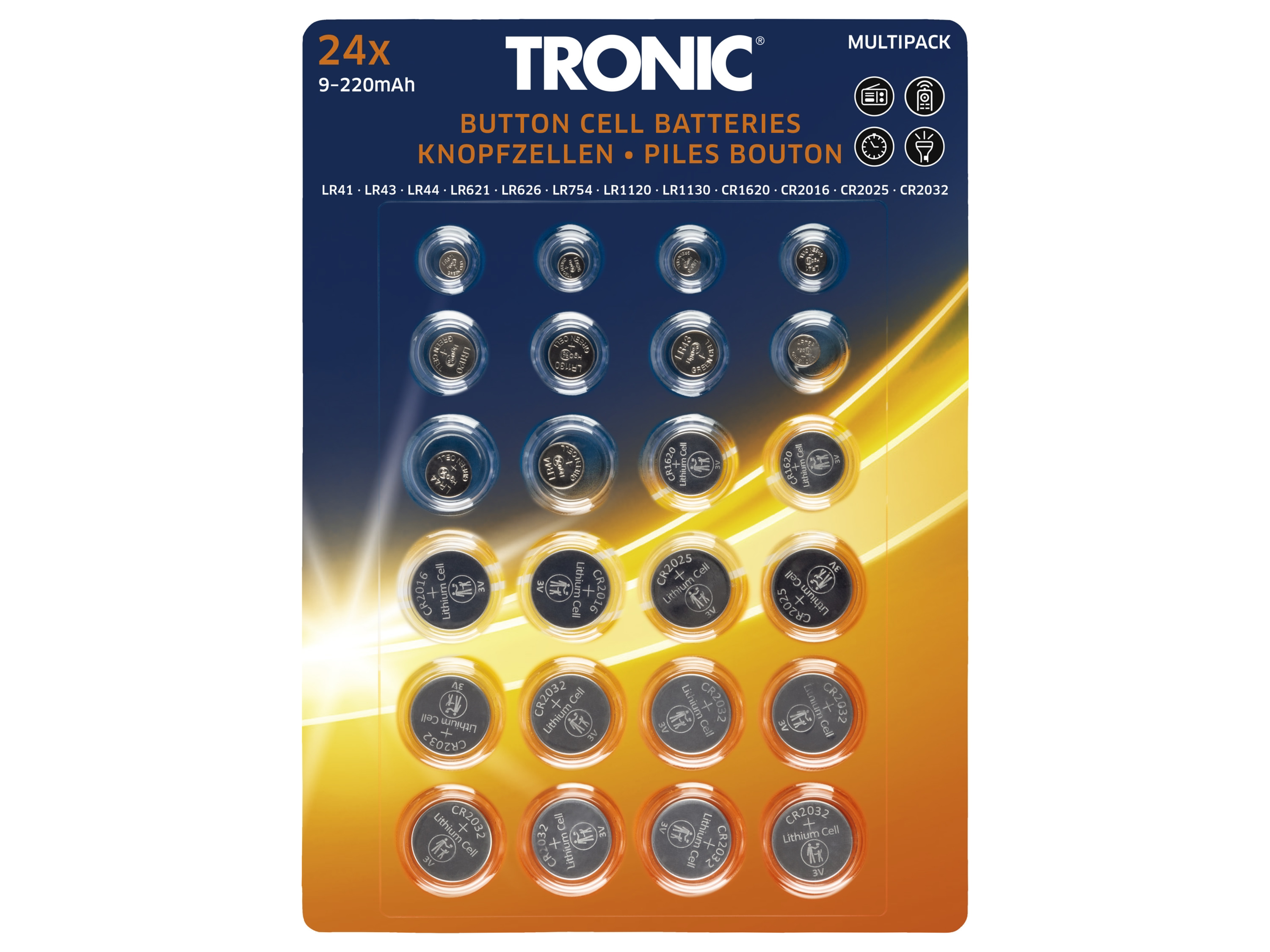 TRONIC 24 knoopcellen