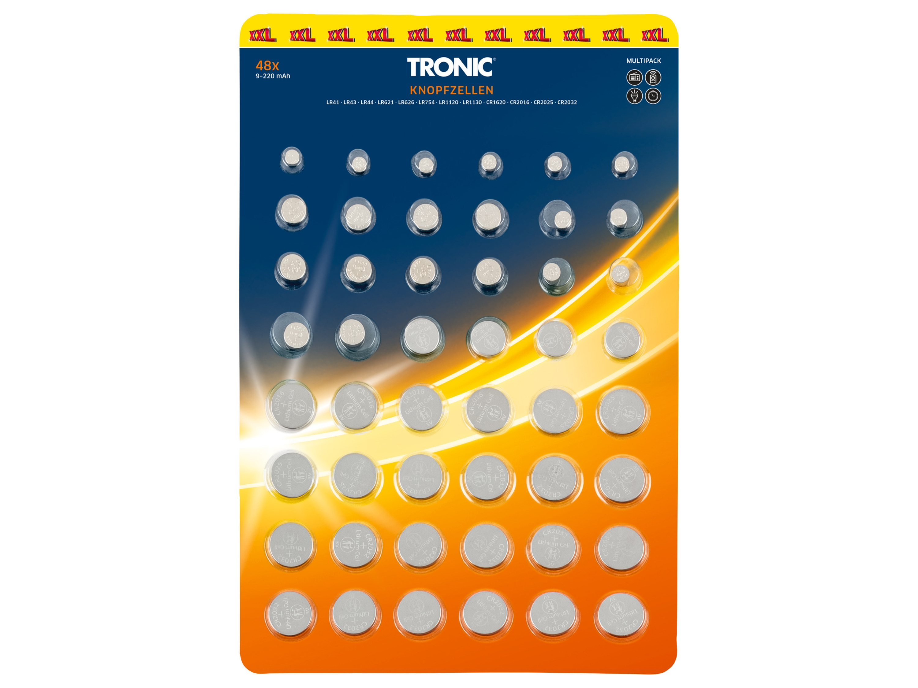 TRONIC Knoopcelbatterijen