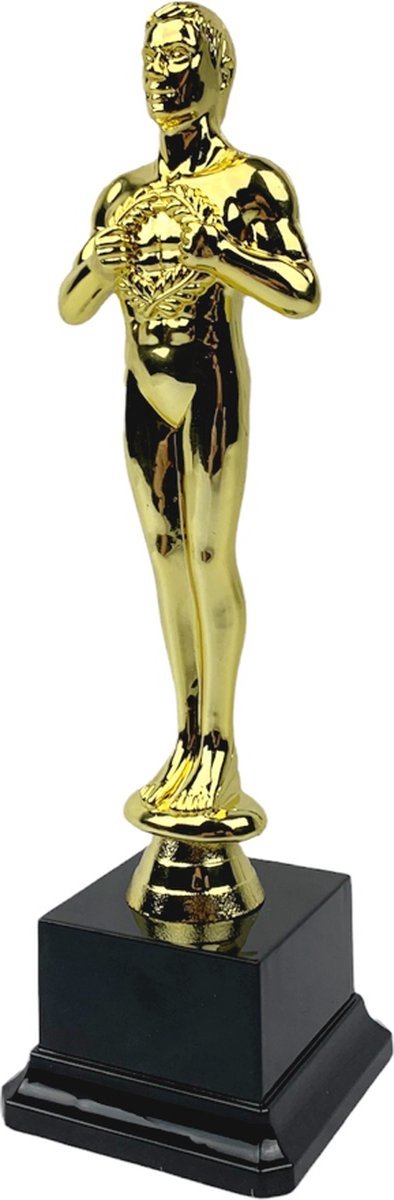 Oscar Beeldje Goud premium filmster trofee 25 cm