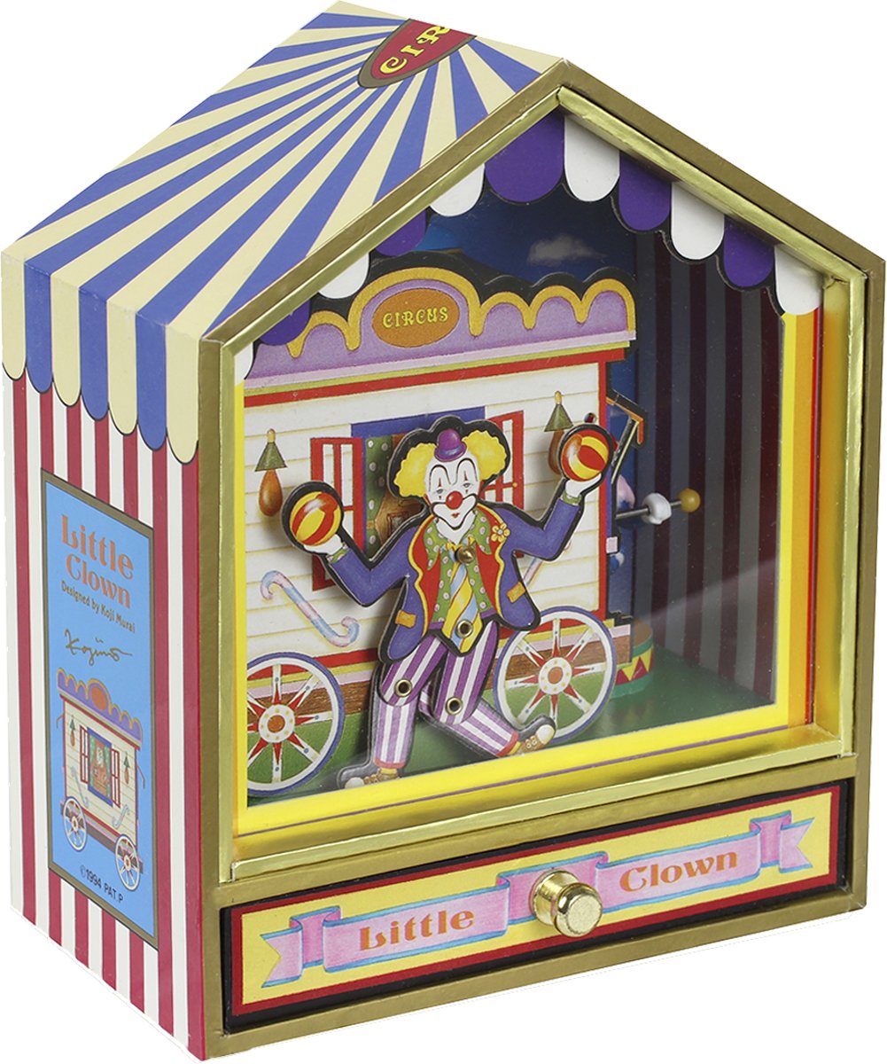 Muziekdoos Little Circus met draaiorgel