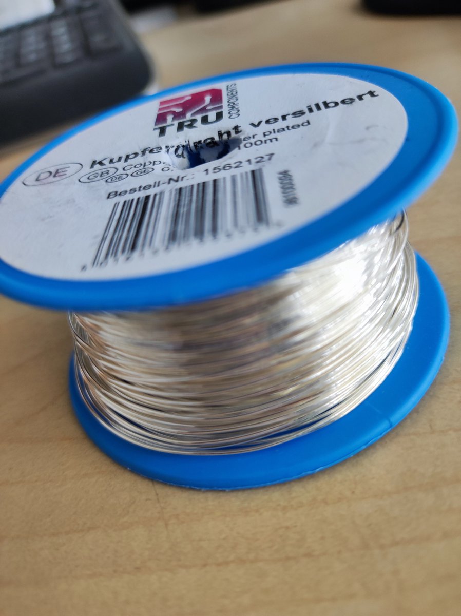 TRU COMPONENTS Koperdraad Buitendiameter (excl. isolatielak): 0.60 mm 100 m
