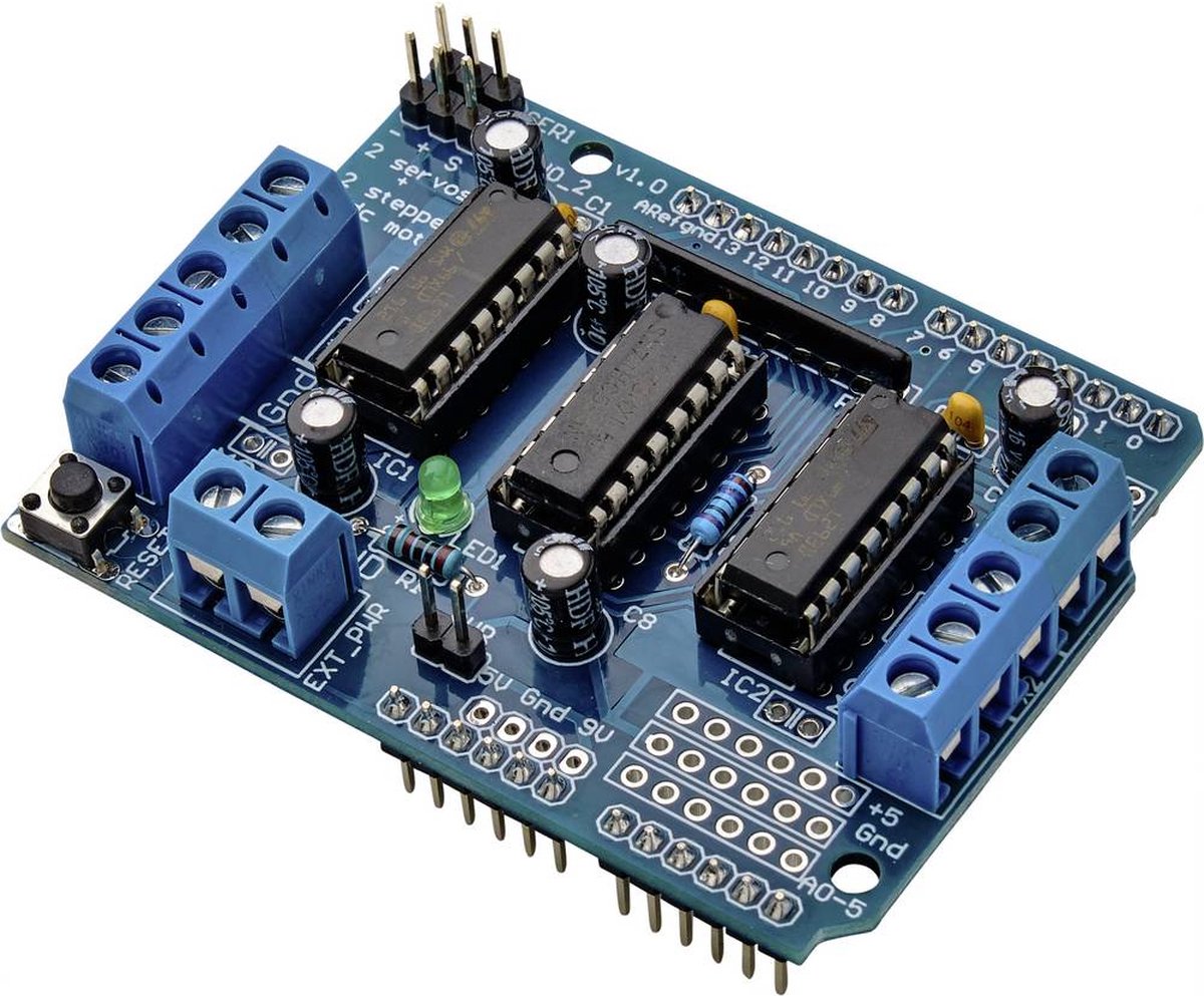 TRU COMPONENTS TC-9072484 Motorbesturing Motordriver Geschikt voor serie: Arduino 1 stuk(s)