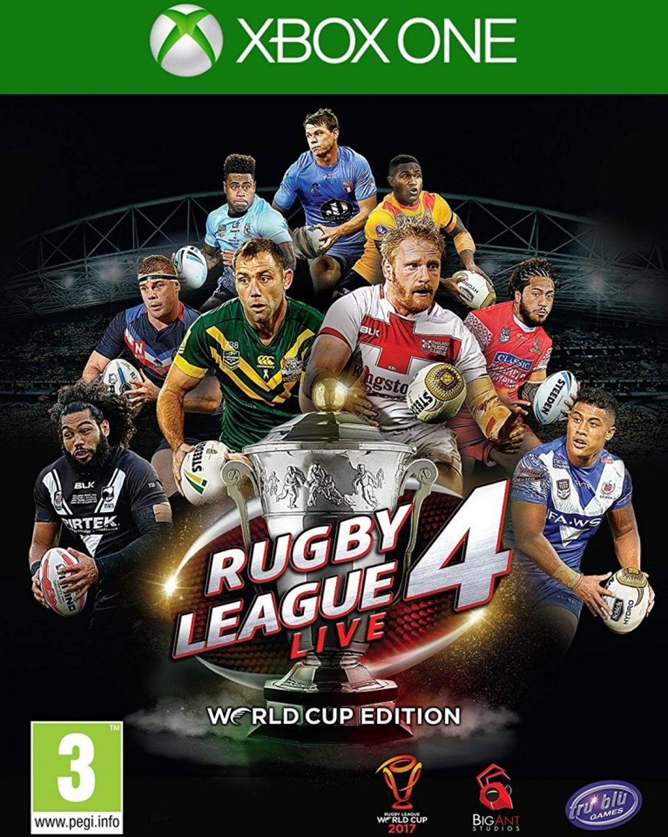 Rugby League Live 4 - World Cup Edition (OUR EXCLUSIVE) /Xbox One