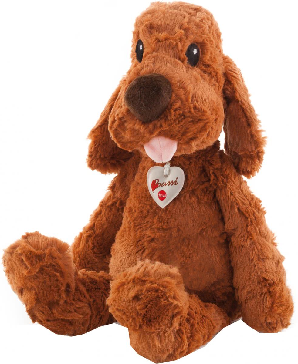 Trudi Knuffel Hond 45 Cm Bruin