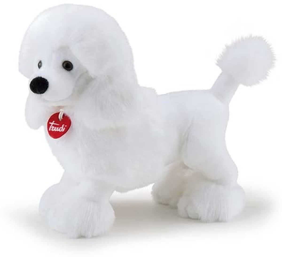 Trudi Knuffel Hond Poedel Amelie Wit 34 Cm