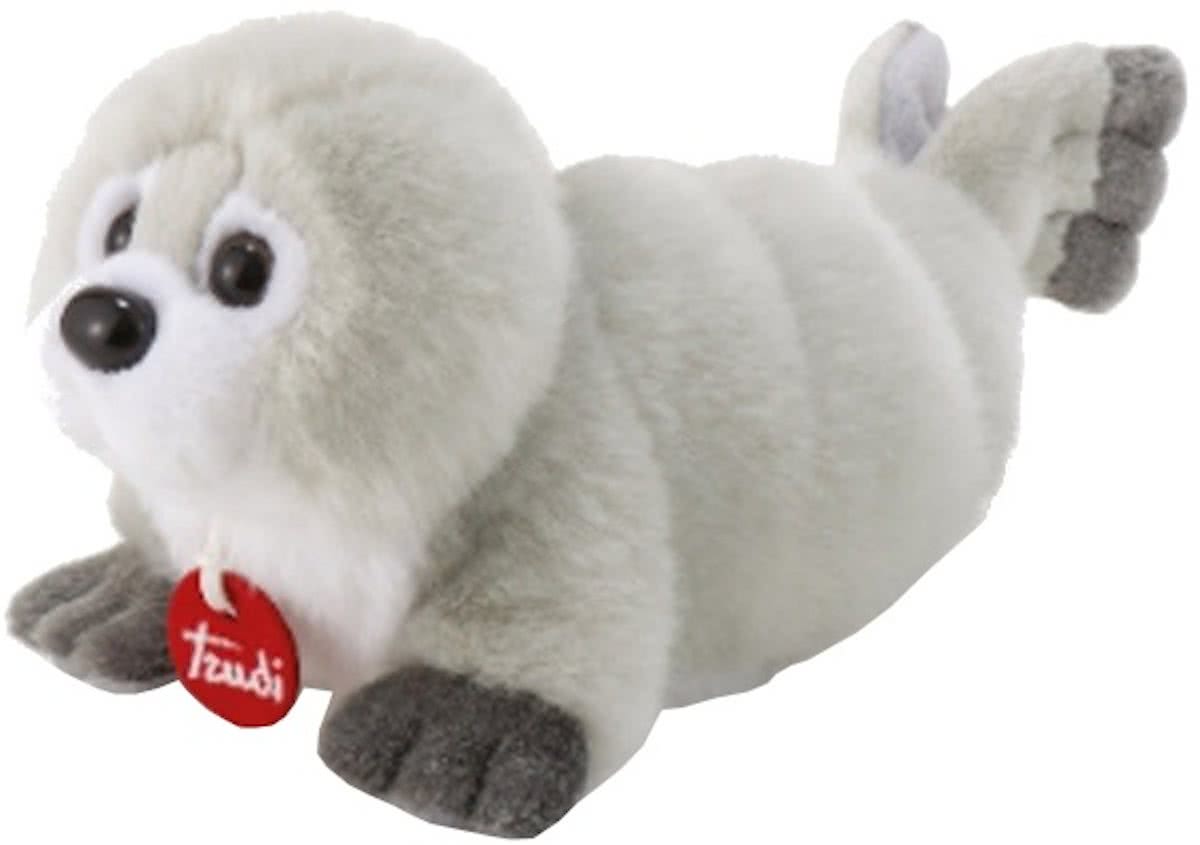 Trudi Knuffel Zeehond Renzo Grijs 27 Cm