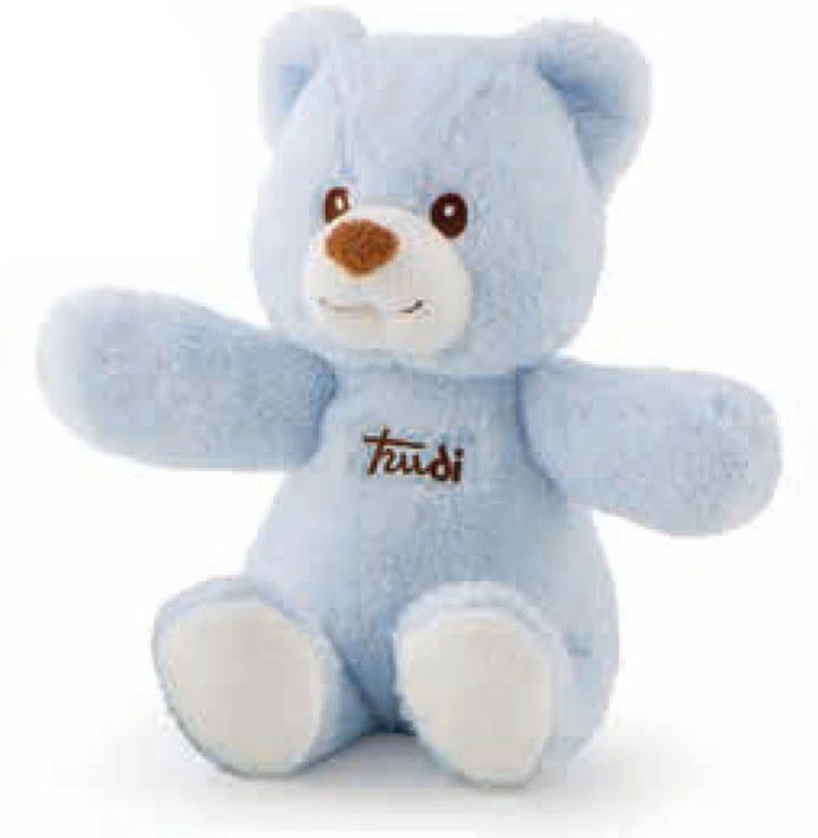 Trudi Knuffelbeer Cremino 26 Cm Licht Blauw Muziek