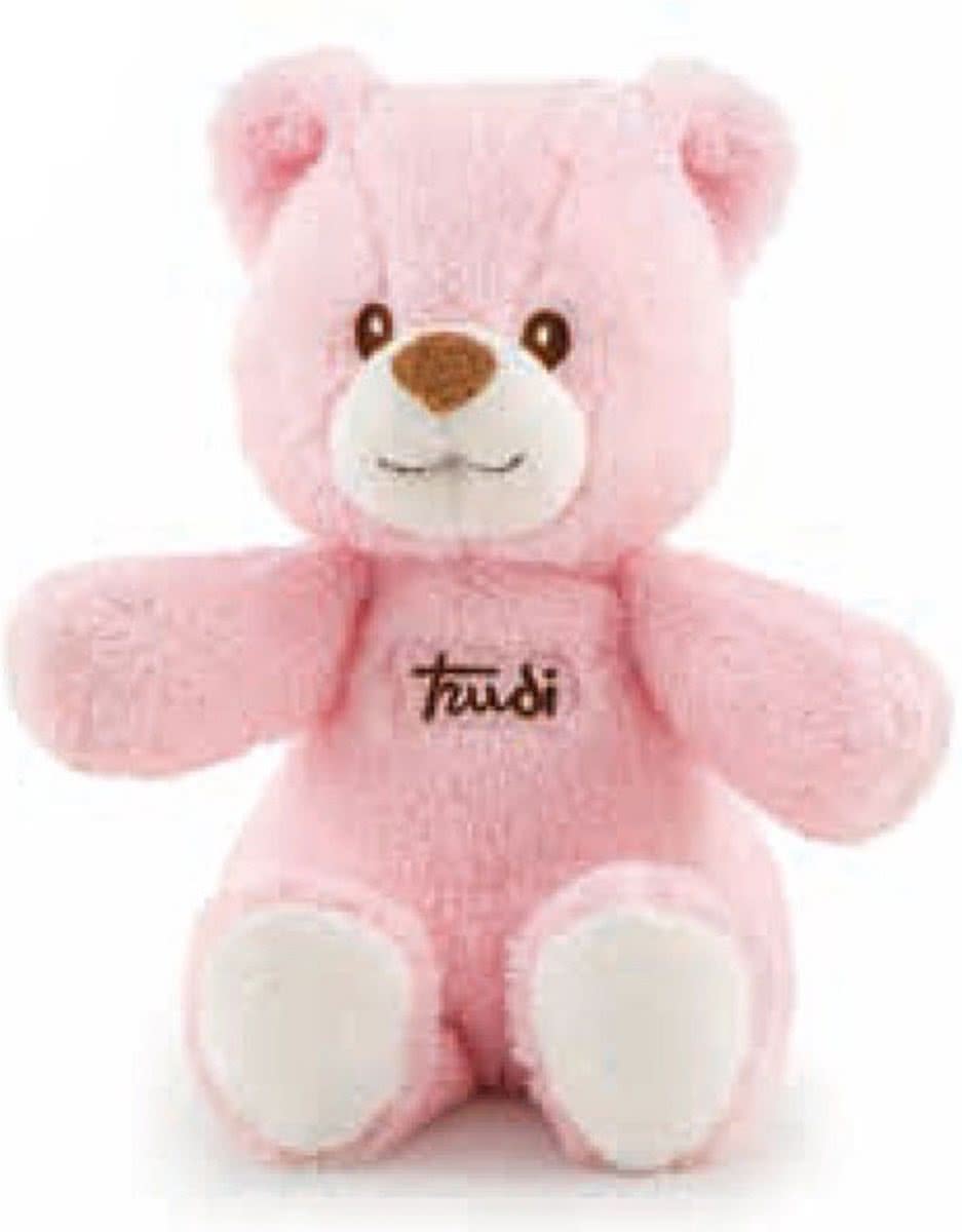 Trudi Knuffelbeer Cremino 26 Cm Roze Muziek