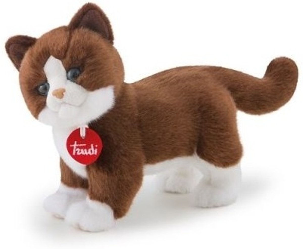 Trudi Knuffelkat Clotilde 30 Cm Bruin