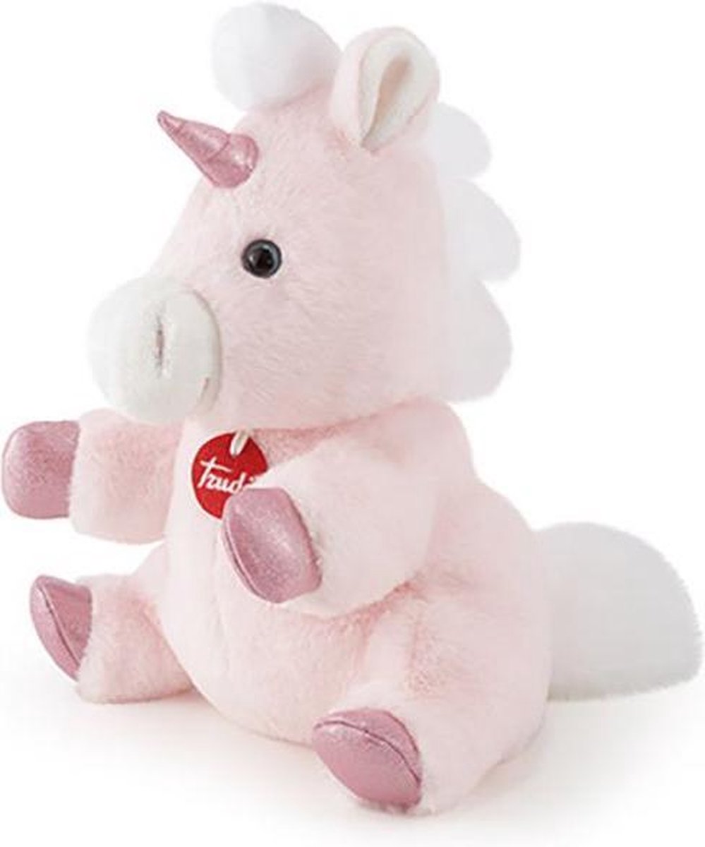 Trudi Magnetronknuffel handpop unicorn 26cm