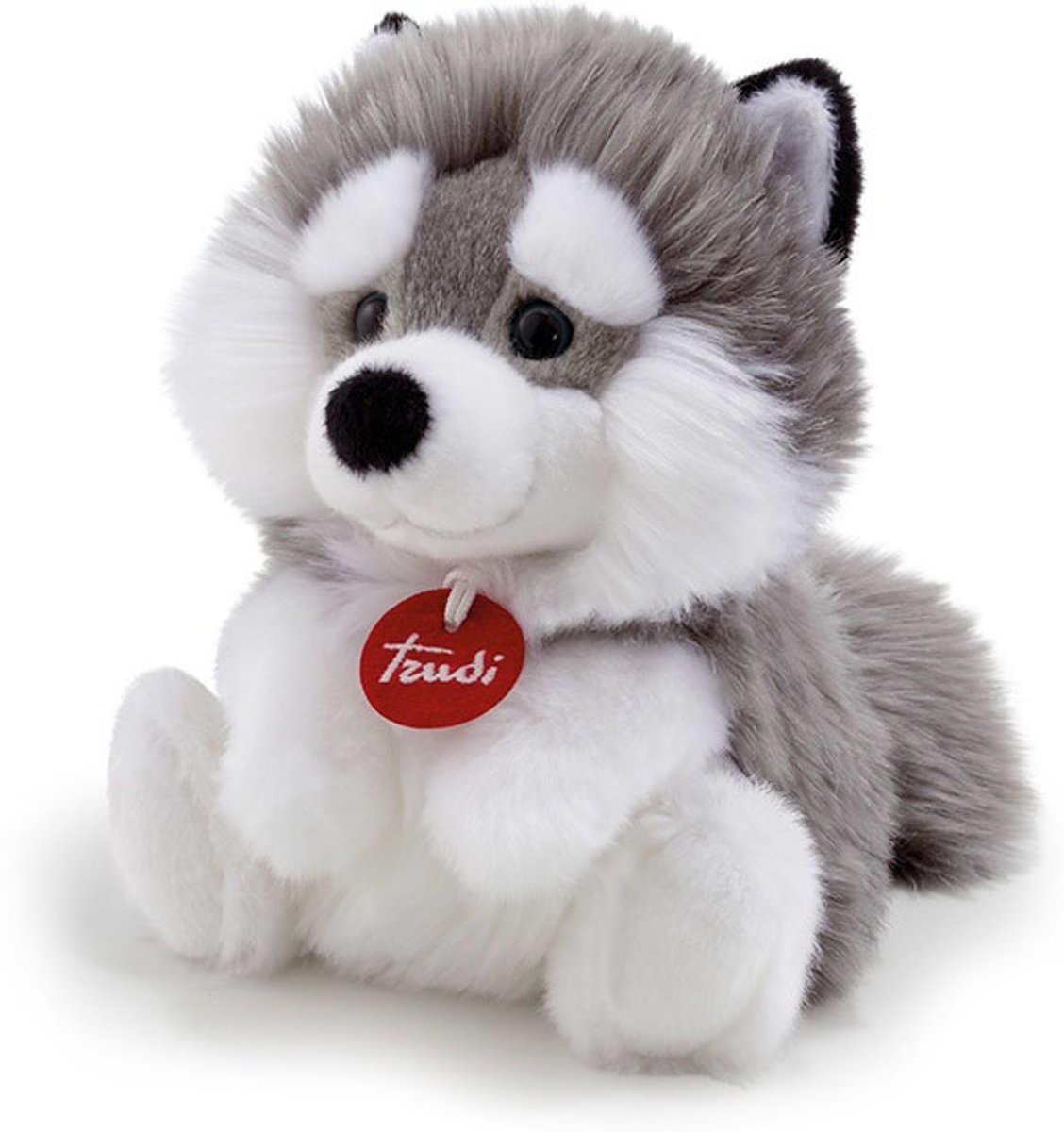 Trudi Pluchen Knuffelhusky 18 Cm Grijs