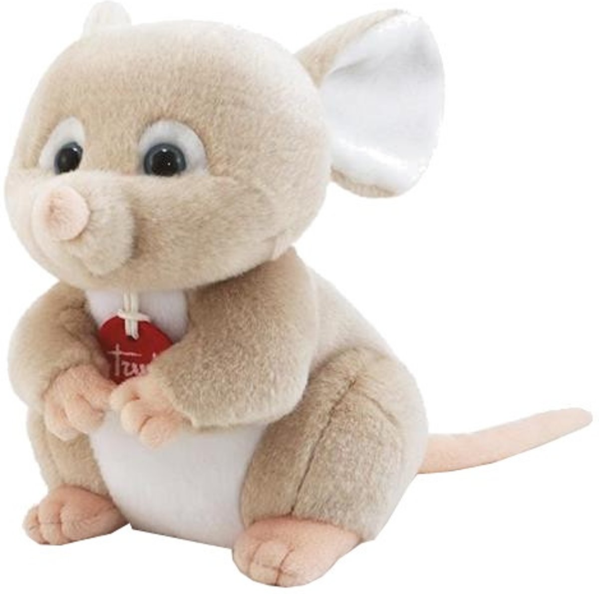 Trudi Pluchen Knuffelmuis Nino 24 Cm Bruin