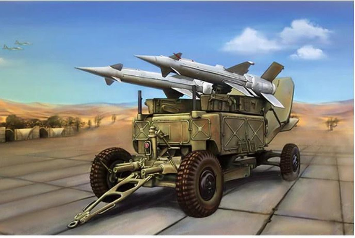 1:35 Trumpeter 02354 Soviet 5P71 Launcher with 5V27 Missile Pechora (SA-3B Goa) Plastic kit