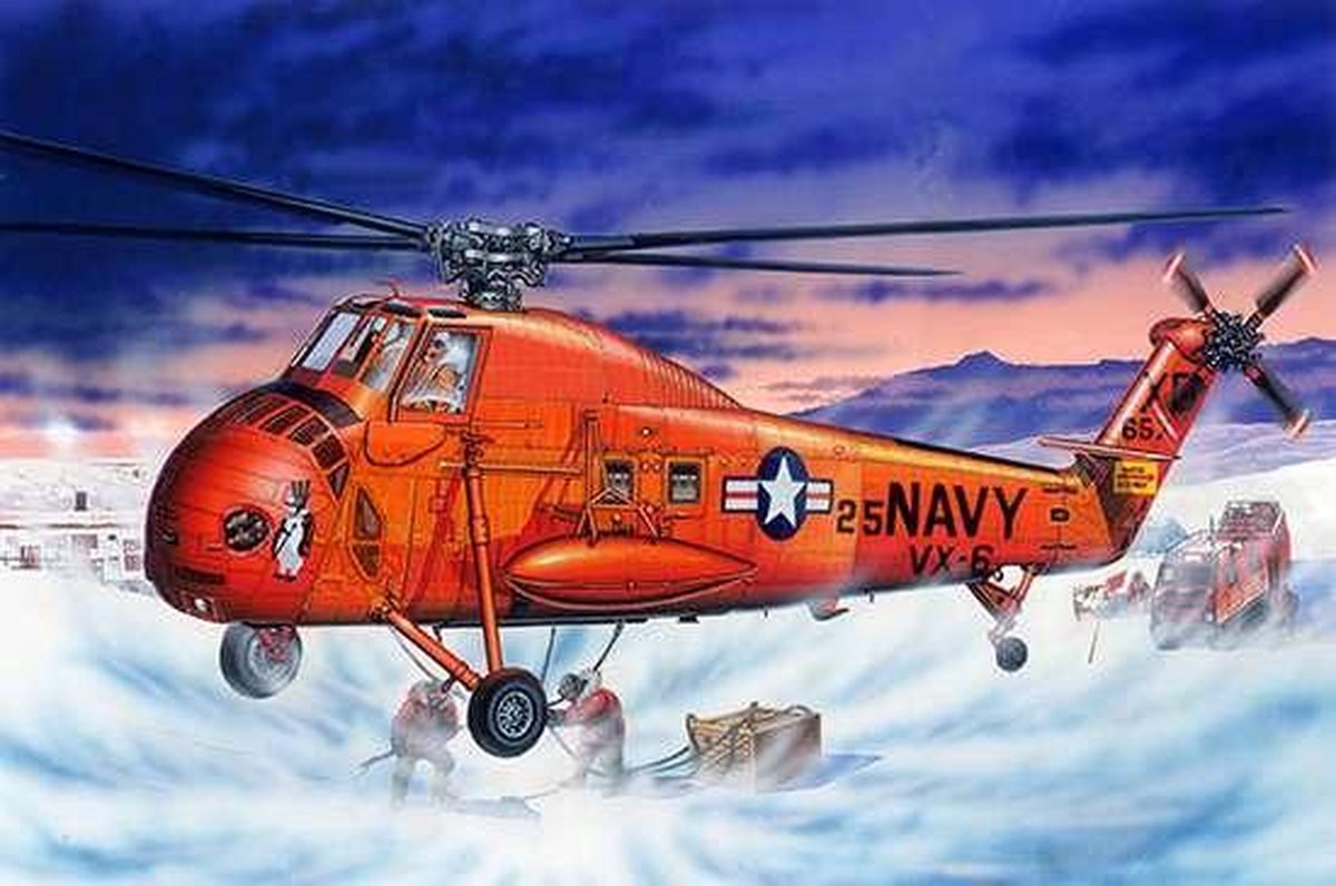 1:48 Trumpeter 02886 UH-34D Seahorse Heli Plastic kit