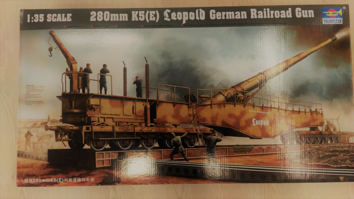   1/35 Leopold Railway Gun