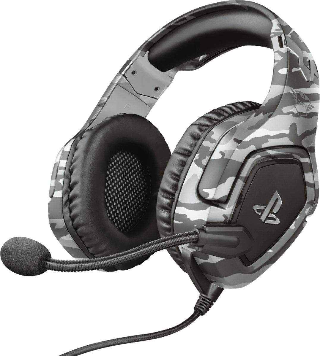 GXT 488-G Forze - PS4 Official Licensed Game Headset - Camo Grijs