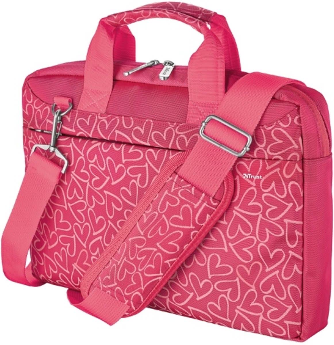 Trust Bari - Laptoptas - 13.3 inch / Roze