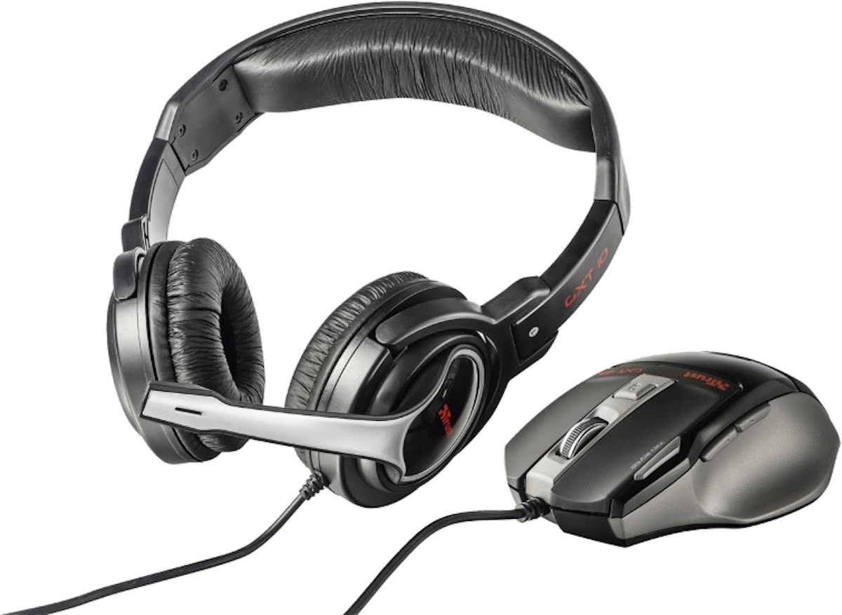 Trust GXT 249 - Gaming Headset + Muis