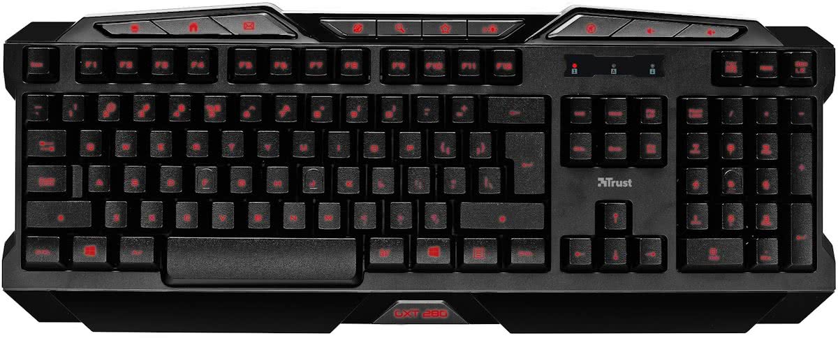 Trust GXT 280 Sumna -  Gaming Toetsenbord - Qwerty