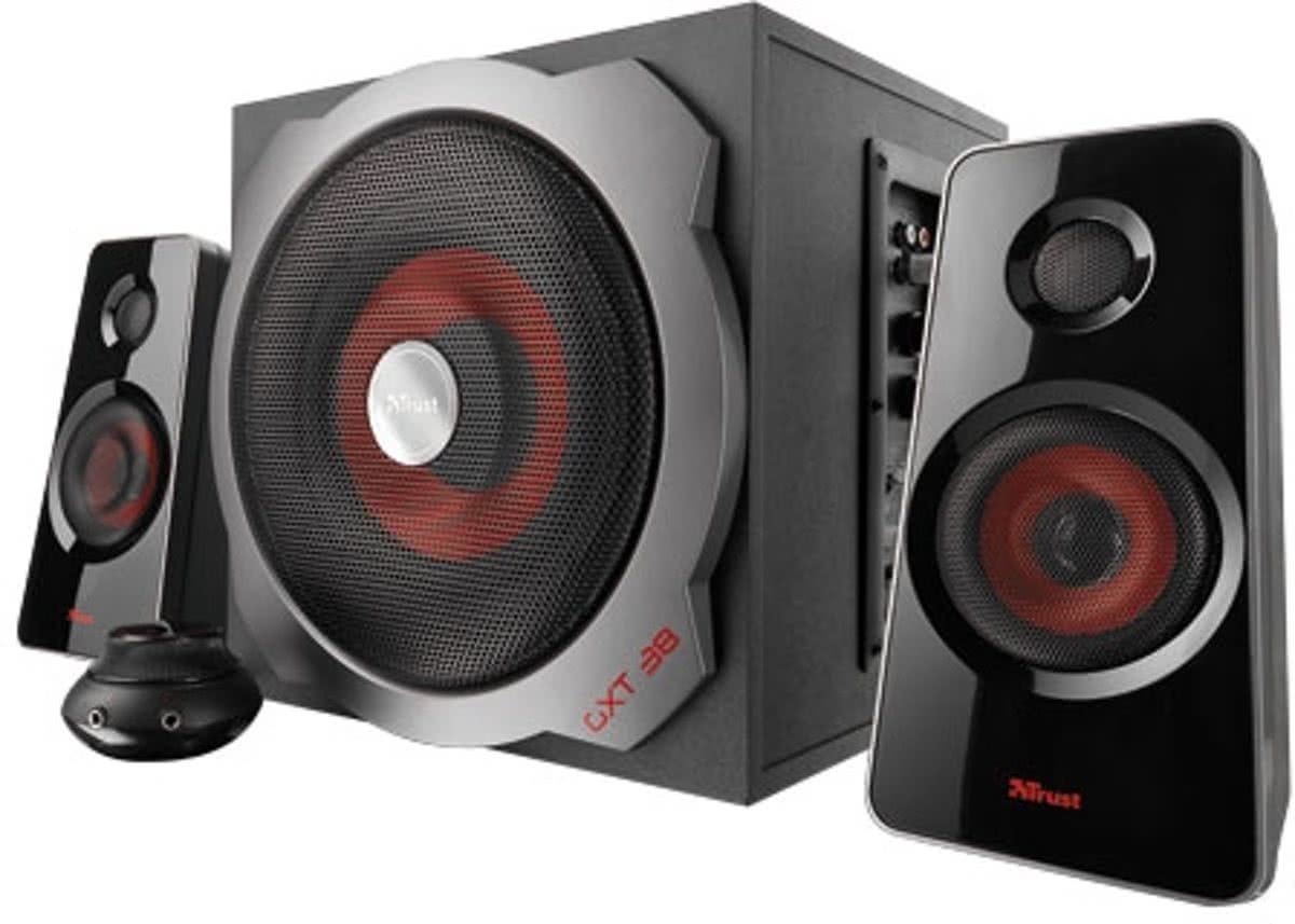 Trust GXT 38 Tytan  - 2.1 Subwoofer Speakerset - Zwart