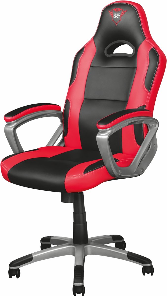 Trust GXT 705 Ryon - Gaming Stoel - Zwart/Rood