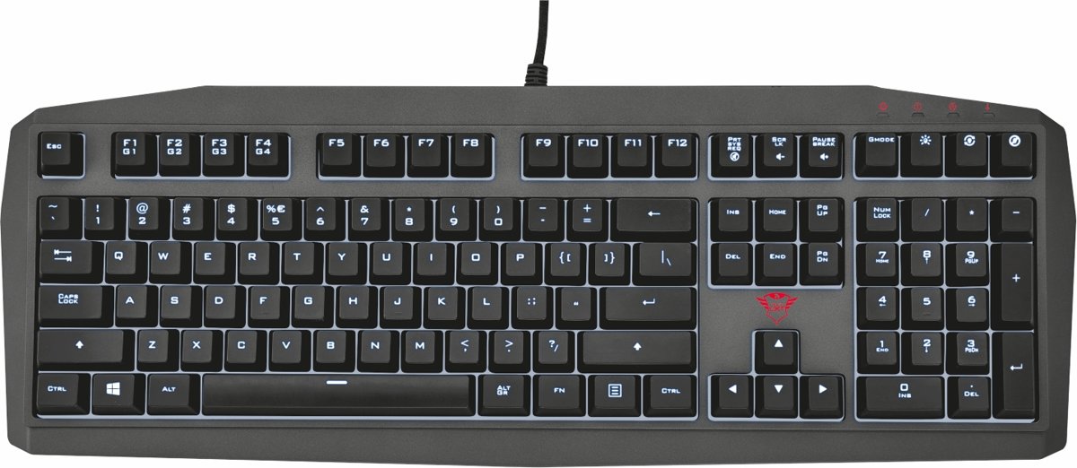 Trust GXT 880 Mechanical Gaming Keyboard ES USB QWERTY Spaans Zwart