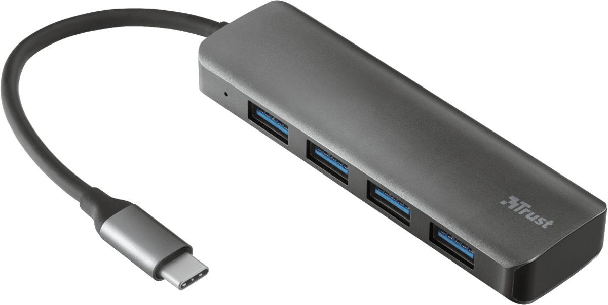 Trust Halyx - USB-C Hub - 4-Port USB 3.2 - 5 Gbps