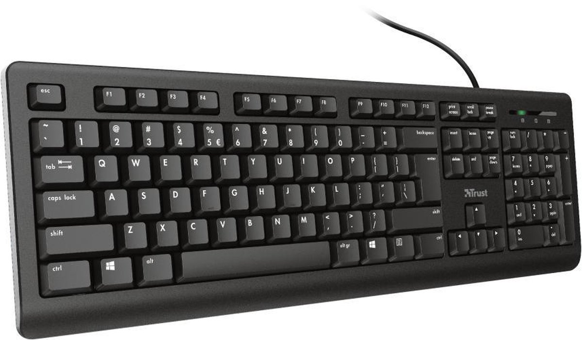   Primo - Stil Toetsenbord - Qwerty Zwart