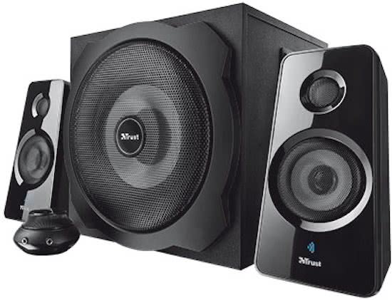 Trust Tytan 2.1 -Subwoofer Speakerset met Bluetooth - Zwart