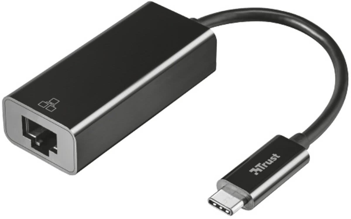 Trust USB-C naar Ethernet Adapter