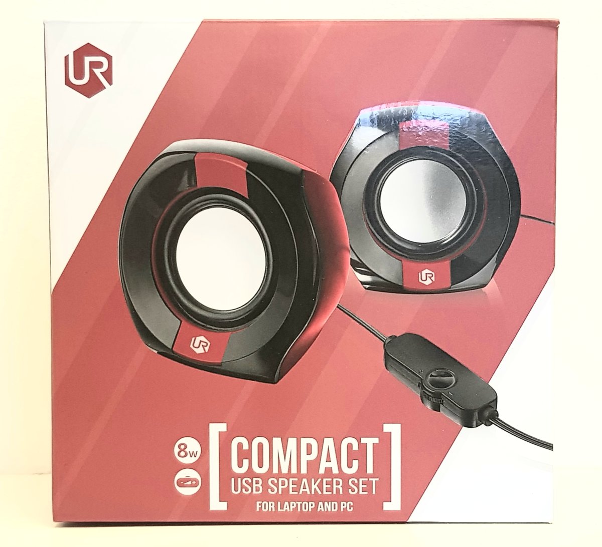 Trust Urban Compact Speakerset for Laptop and PC Black/Red