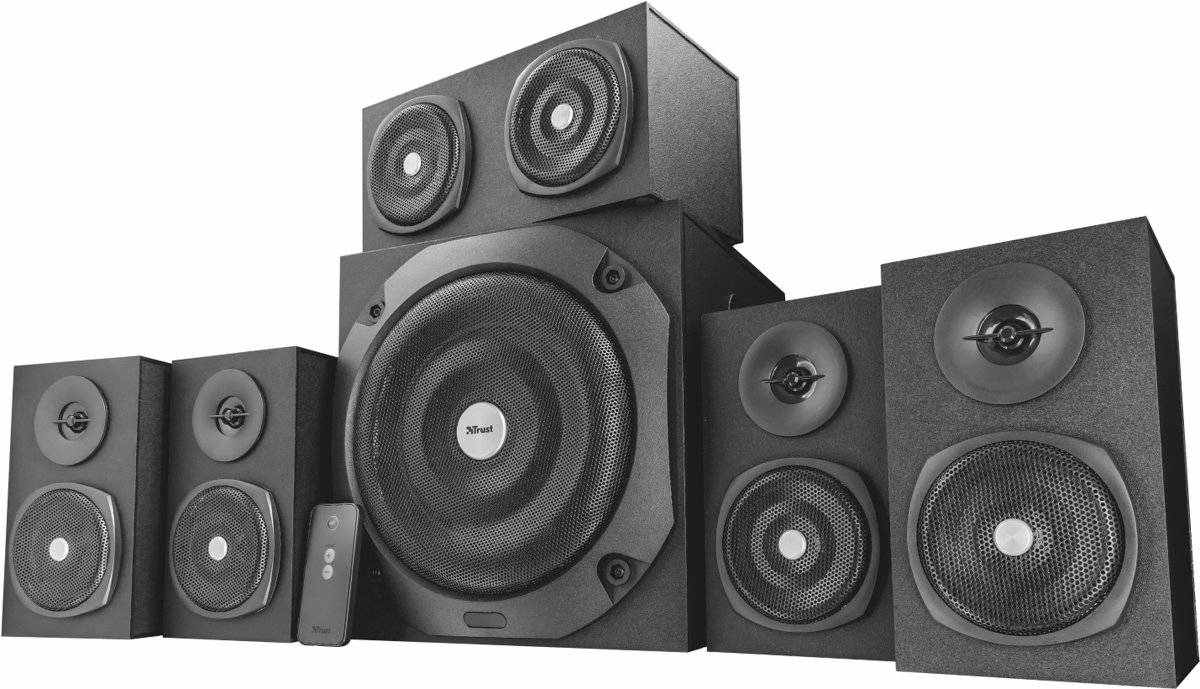 Trust Vigor 5.1 - Surround Speakerset - Zwart