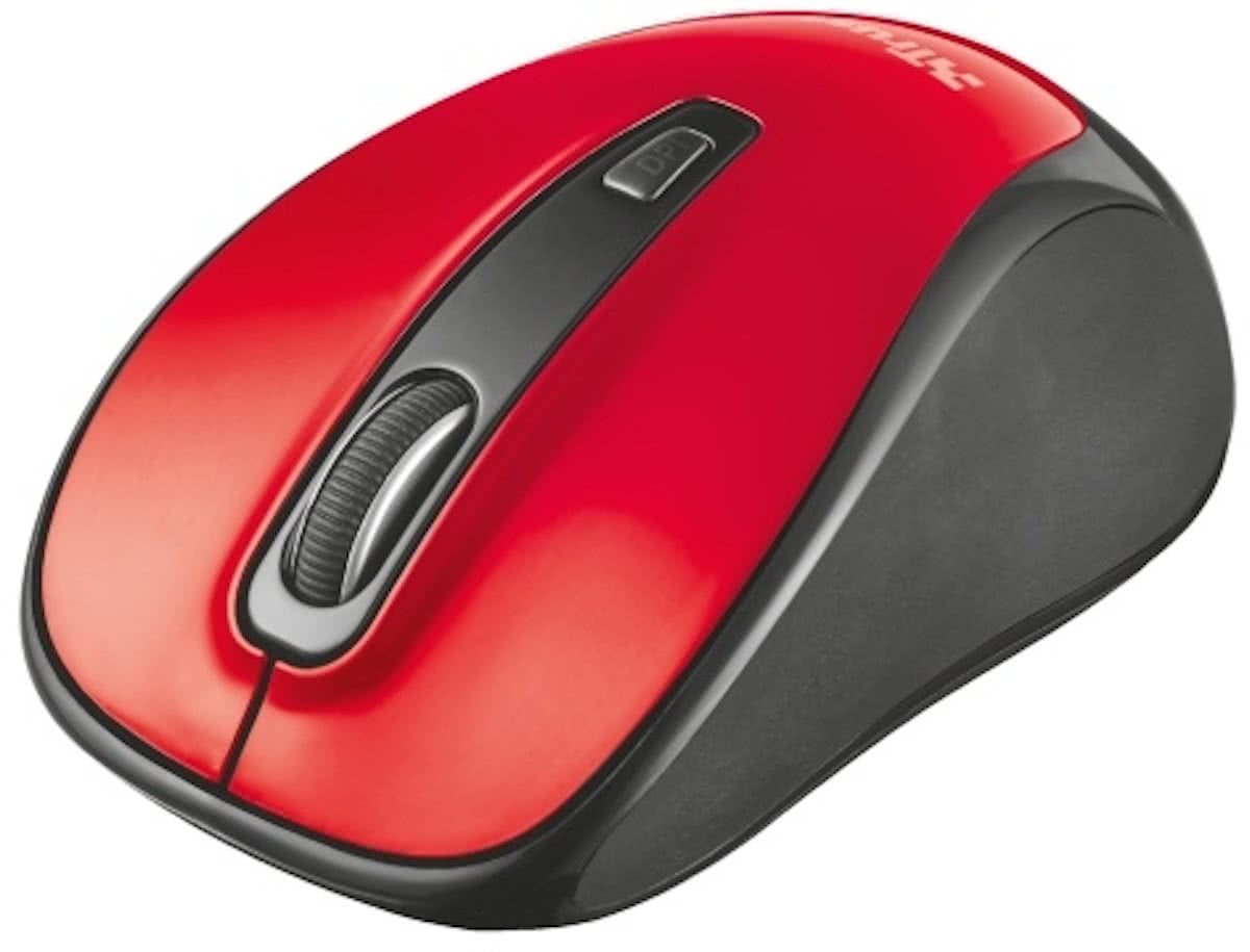 Trust Xani - Optische Bluetooth Muis - Rood