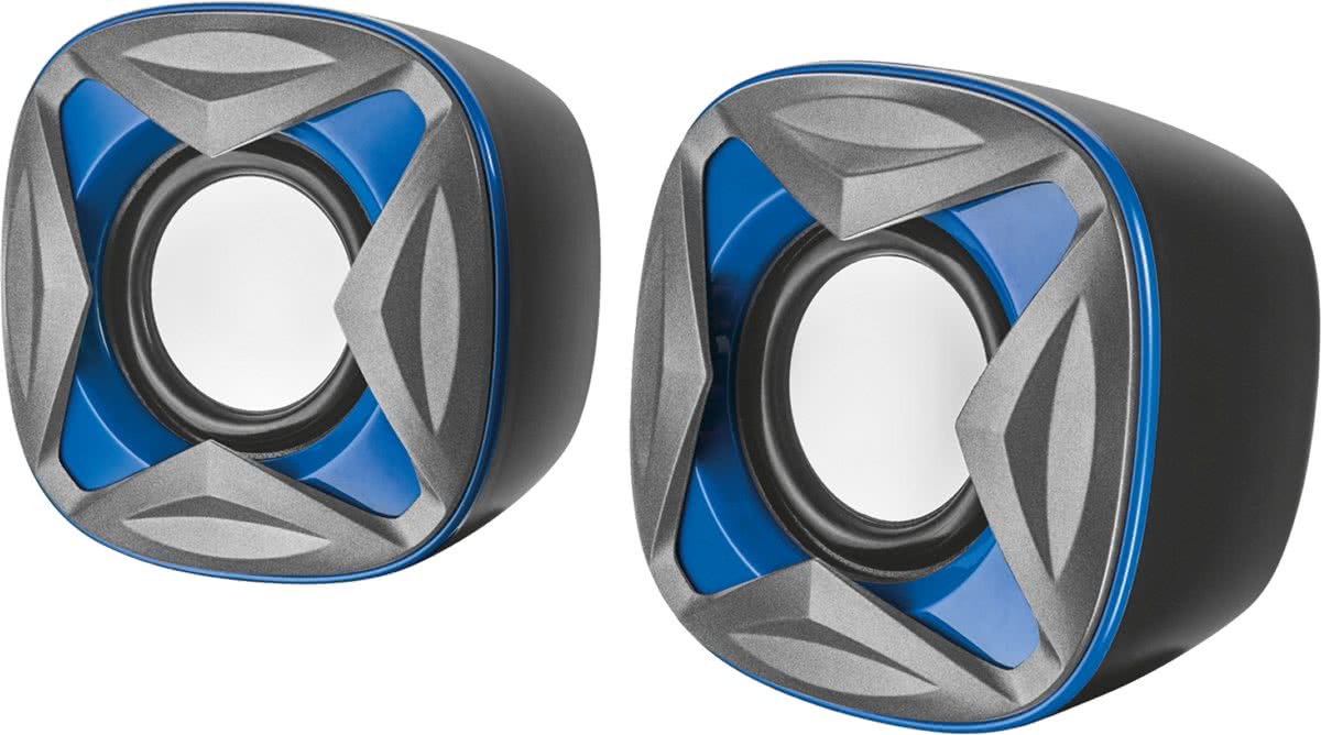 Trust Xilo - Compact 2.0 Speakerset - Blauw