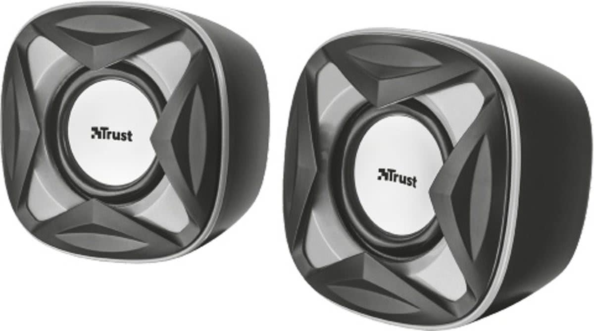 Trust Xilo - Compact 2.0 Speakerset - Zwart