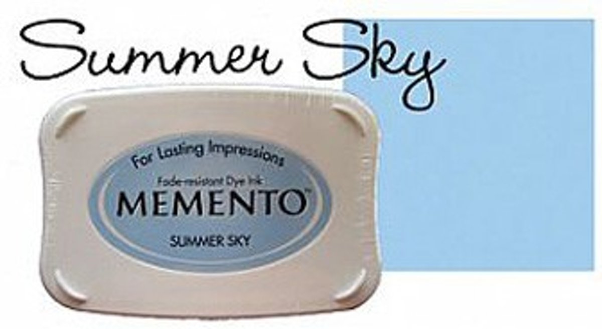 Inkpad Large Memento Summer sky