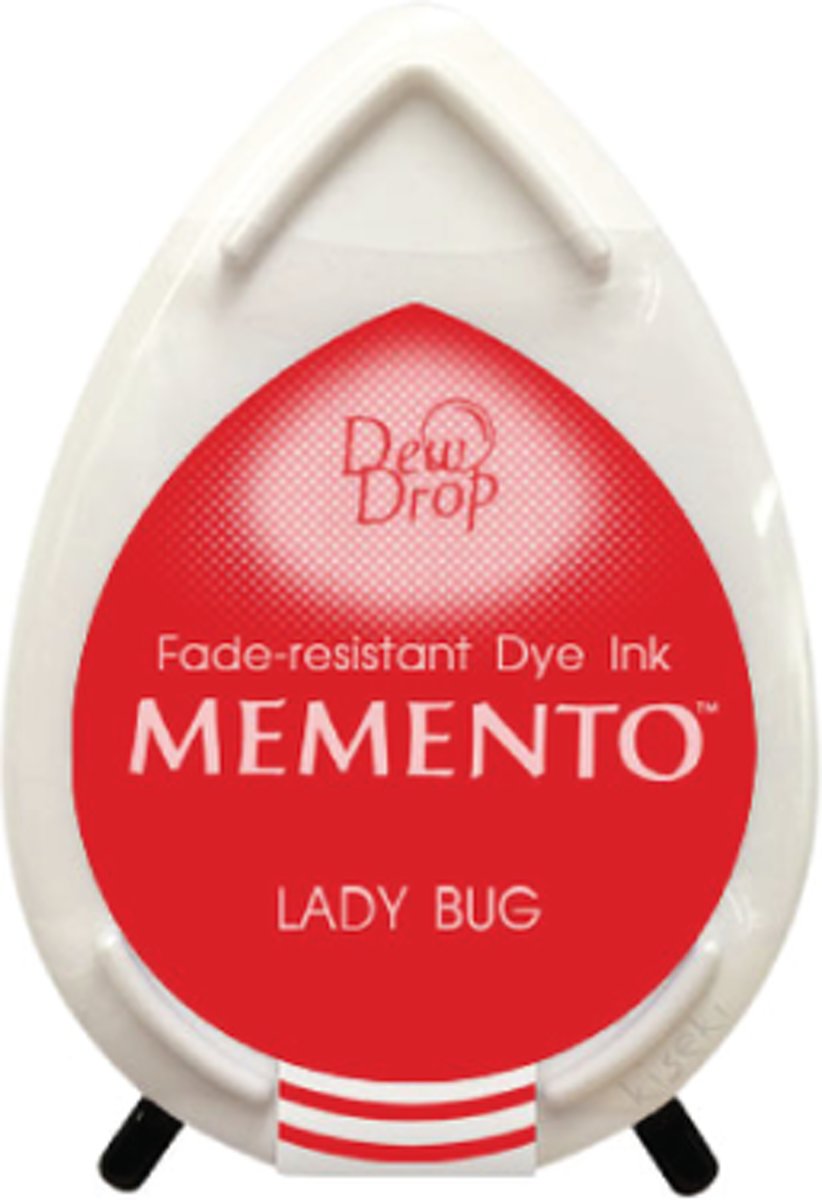 Memento Dew Drop Lady Bug inktkussen rood MD-000-300