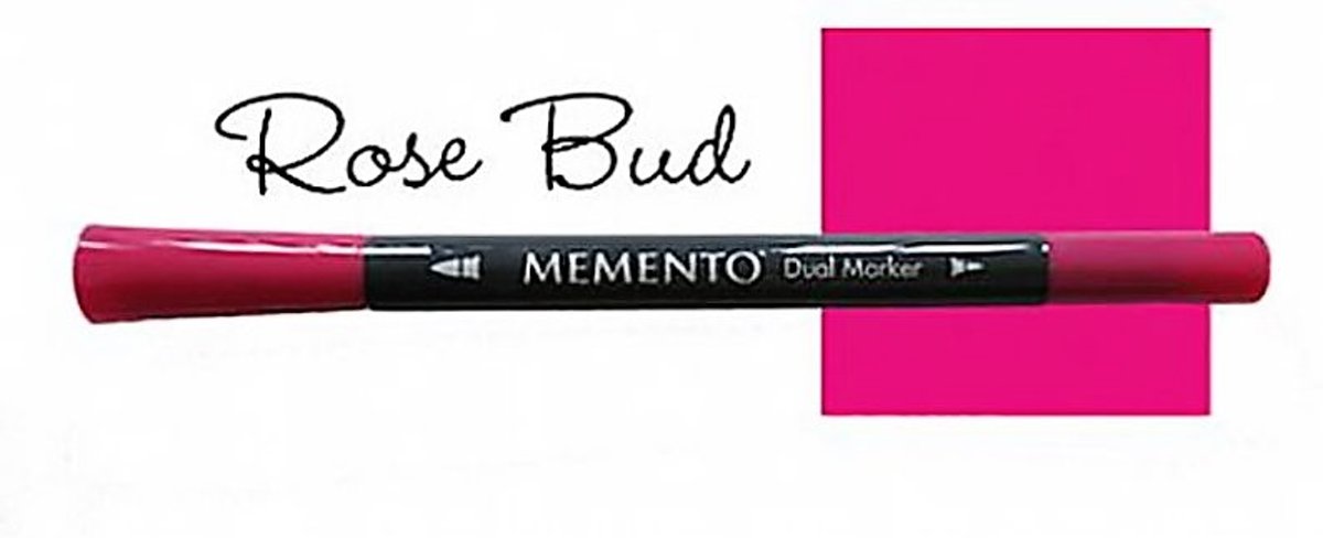 Memento dual marker Rose Bud Roze Rood PM-400