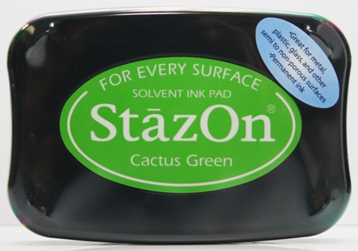 Stazon sneldrogend stempelkussen Cactus Green