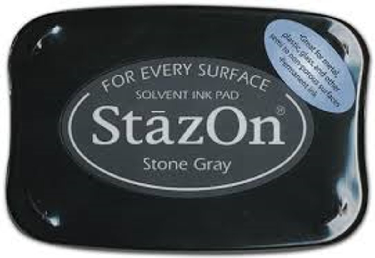 Stazon sneldrogend stempelkussen Stone Gray