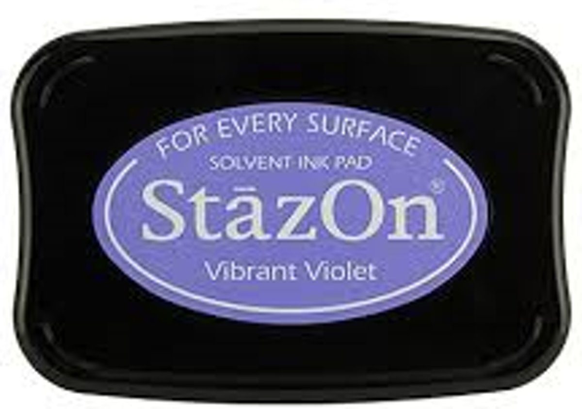 Stazon sneldrogend stempelkussen Vibrant Violet