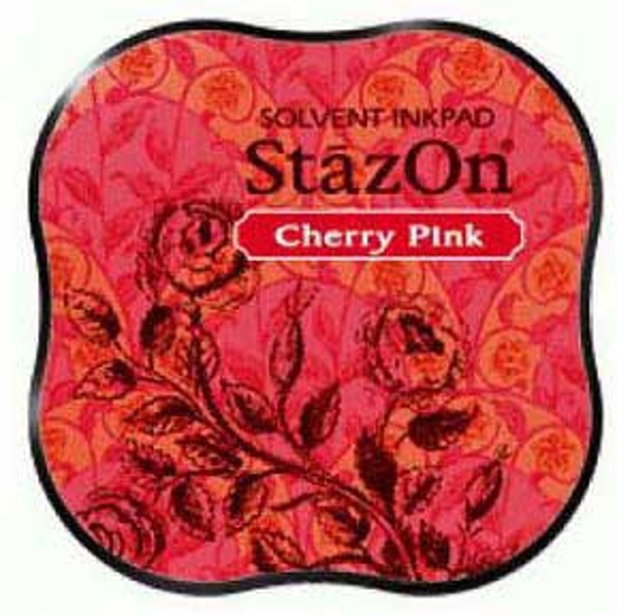 Stazon sneldrogend stempelkussen midi Cherry Pink