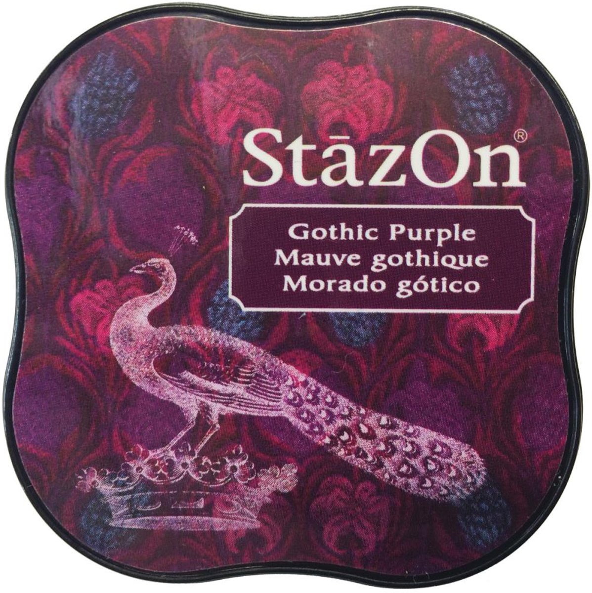 Stazon sneldrogend stempelkussen midi Ghotic Purple