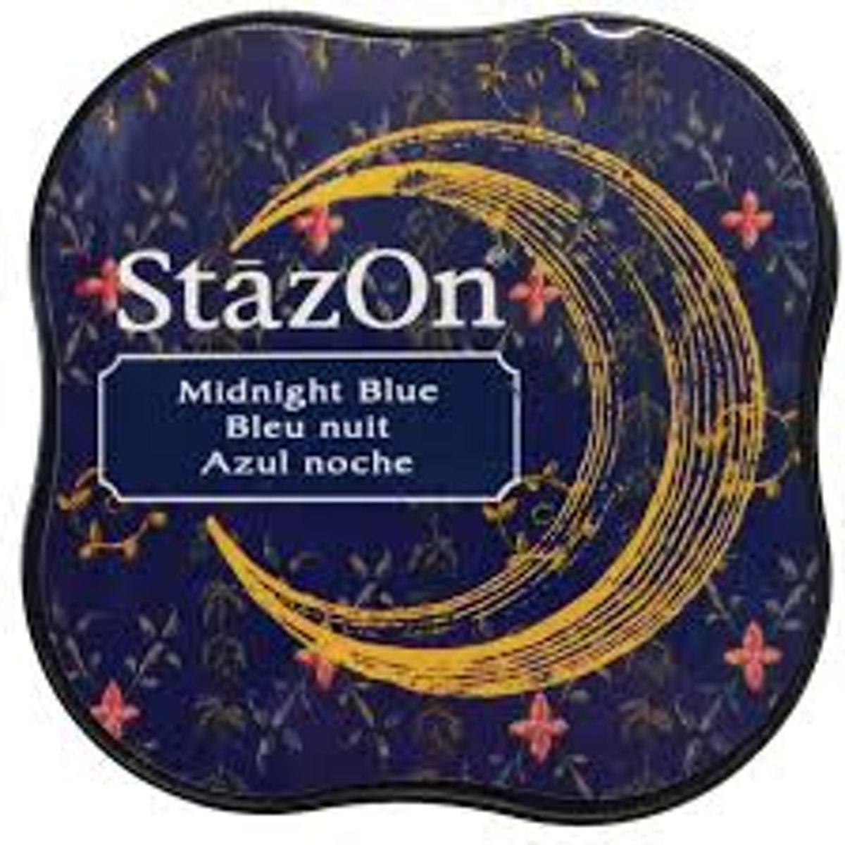 Stazon sneldrogend stempelkussen midi Midnight Blue