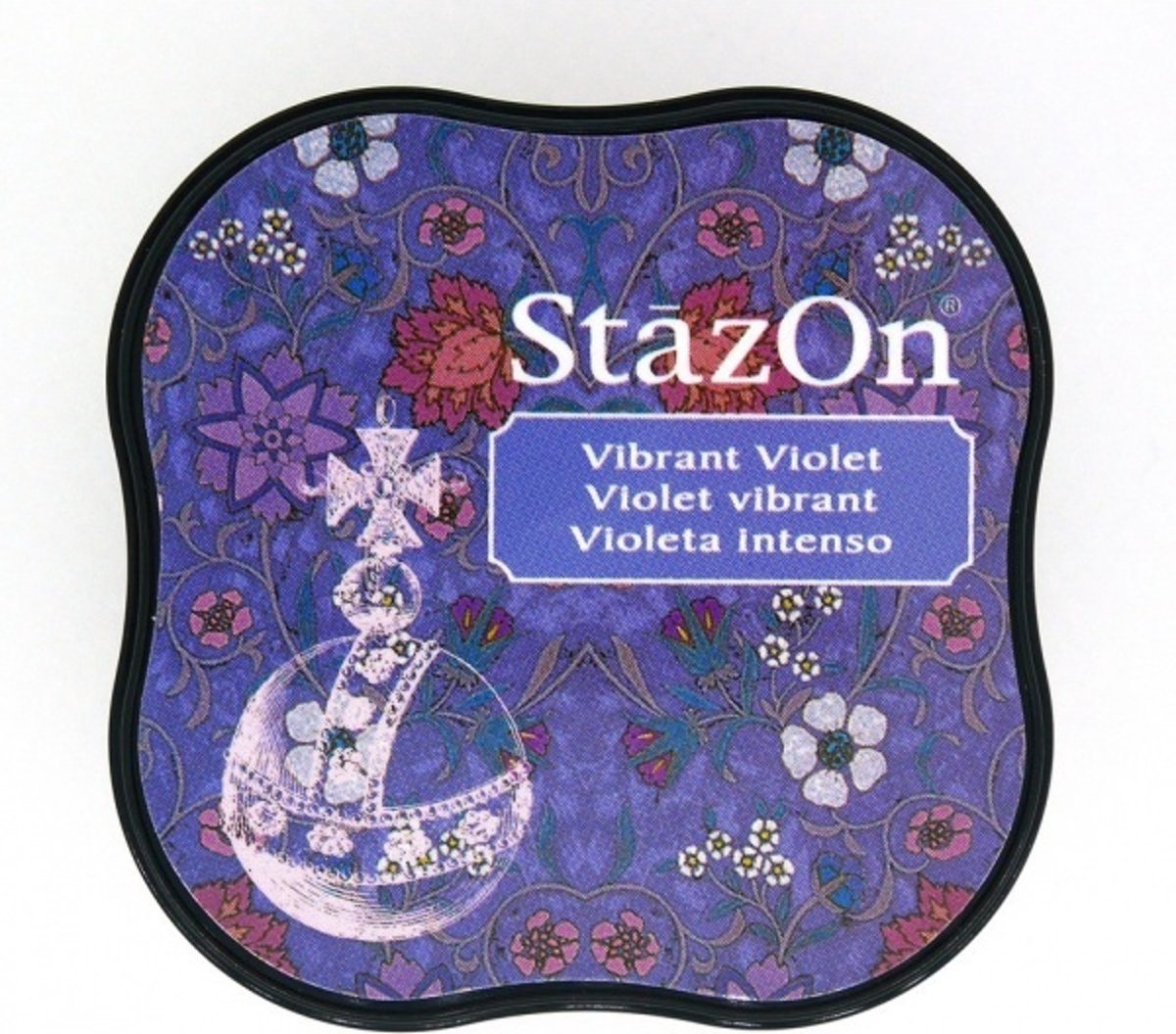 Stazon sneldrogend stempelkussen midi Vibrant Violet